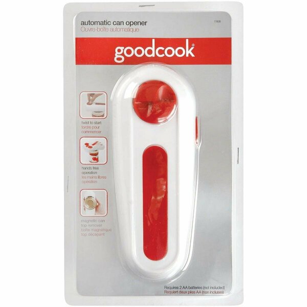 Goodcook Red Automatic Handheld Can Opener 11808
